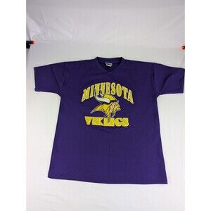 Mens L Randy Moss Minnesota Vikings T Shirt Sport Attack Jersey Vintage 1998